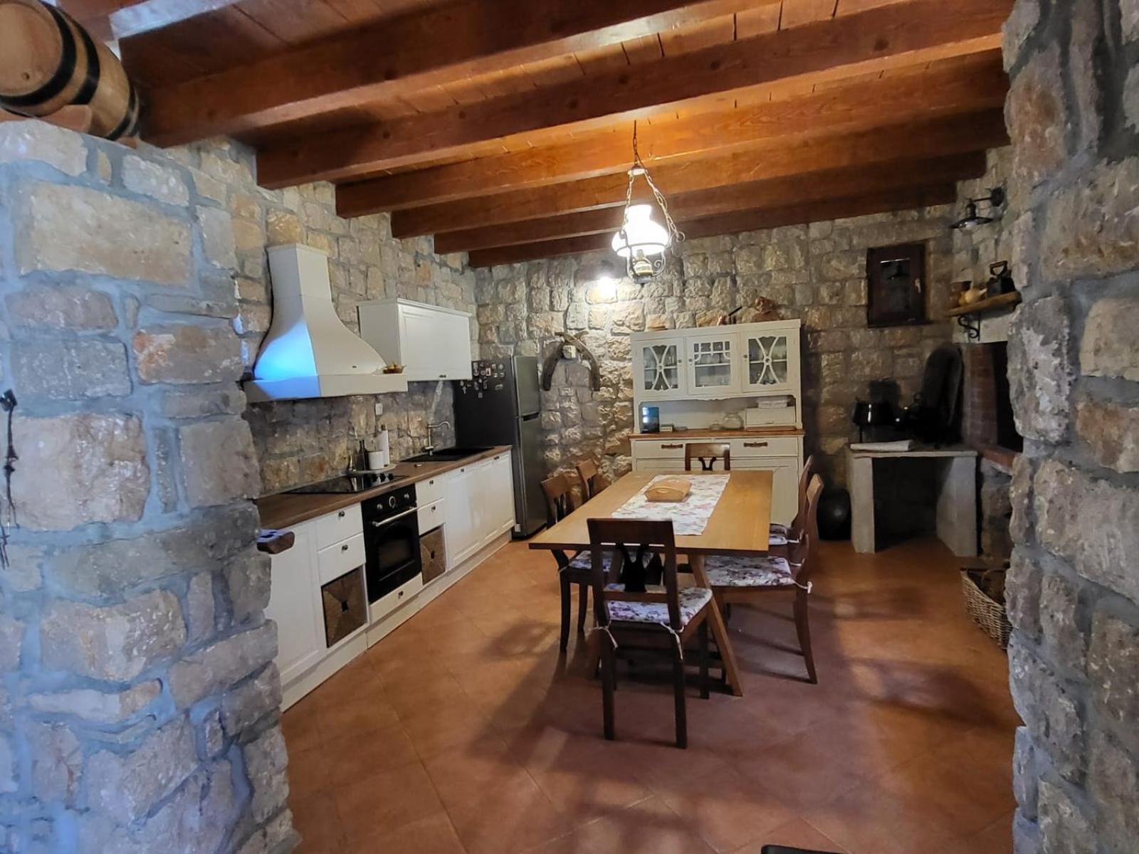 Villa Stone House Knezevic Vinjerac Exterior foto