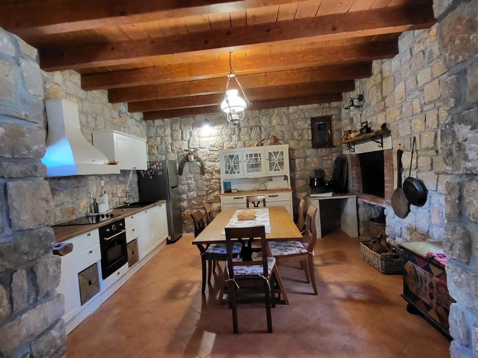 Villa Stone House Knezevic Vinjerac Exterior foto