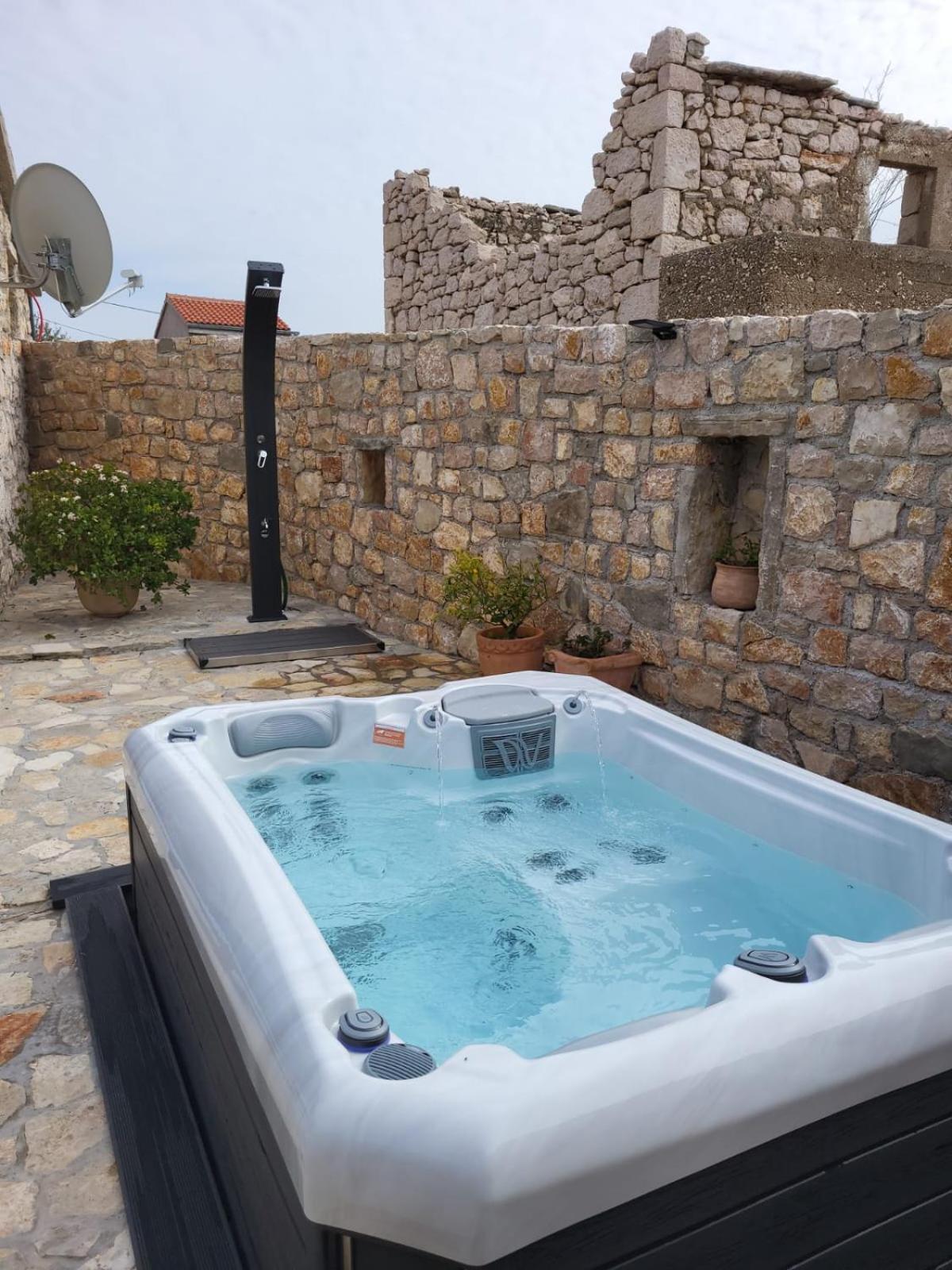 Villa Stone House Knezevic Vinjerac Exterior foto